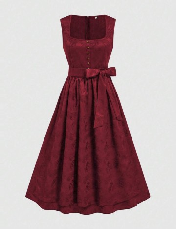 Rochie midi Shein, vișiniu