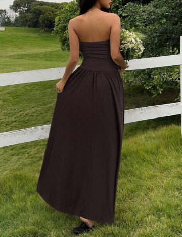 Rochie maxi Shein, maro