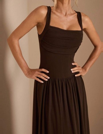 Rochie maxi Shein, maro