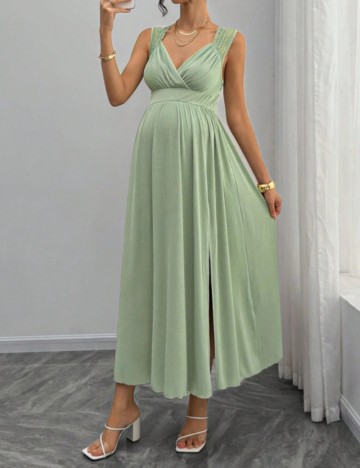 Rochie maxi Shein, verde