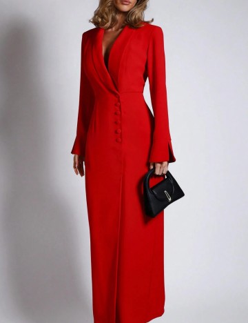 Rochie maxi Shein, roșu