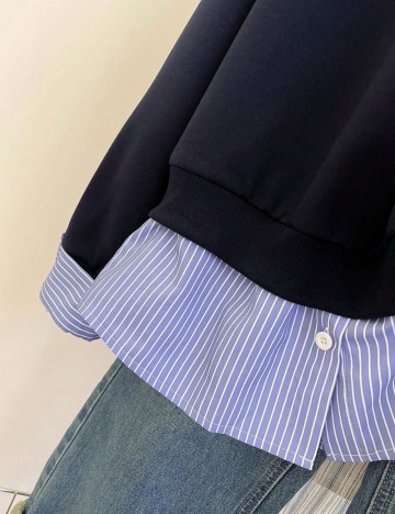 Bluză Shein, bleumarin