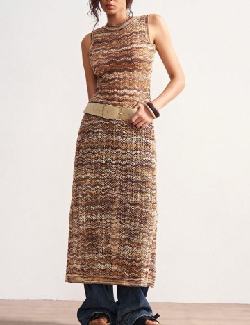 Rochie maxi Shein, maro