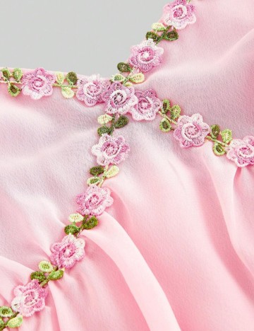 Rochie mini Shein Curve+, roz