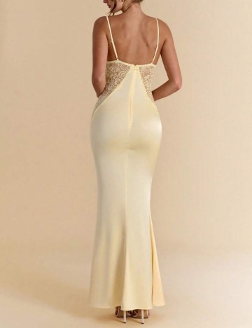 Rochie maxi Shein, galben