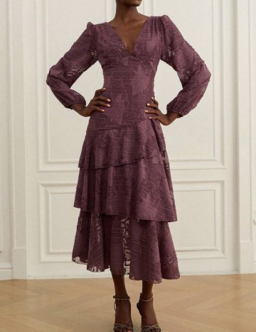 Rochie midi Shein, mov