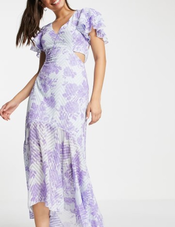 Rochie midi Lipsy, mix culori