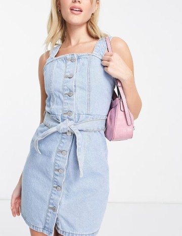 Rochie de blugi DON'T THINK TWICE, albastru