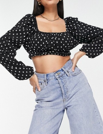 Top Lola May, mix culori