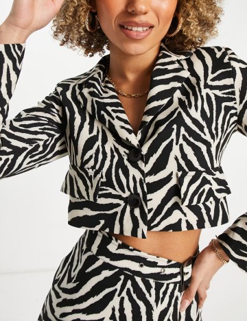 Sacou I SAW IT FIRST, mix culori