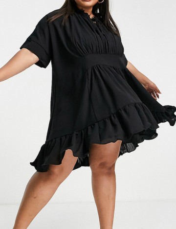 Rochie mini IN THE STYLE, negru