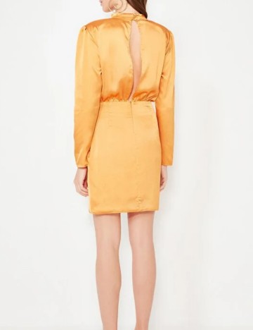 Rochie midi TRENDYOL, portocaliu