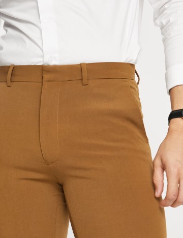 Pantaloni ASOS, cărămiziu