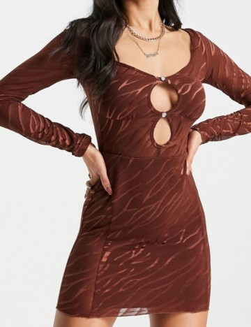 Rochie mini Ei8th Hour, maro