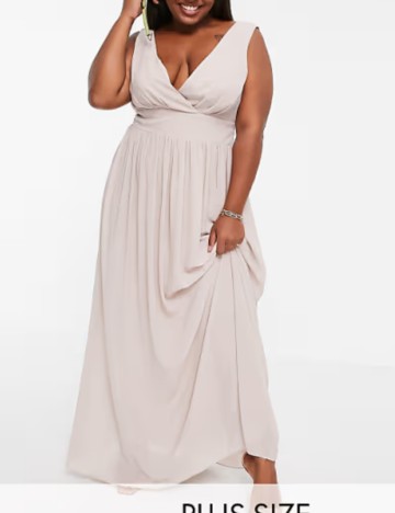 Rochie maxi TFNC, roz