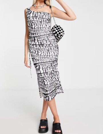 Rochie midi Easy Tiger, mix culori