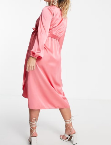 Rochie midi River Island, roz