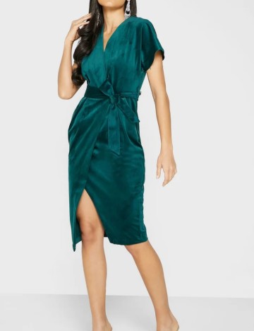 Rochie midi Closet, verde