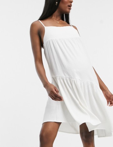 Rochie mini GeBe, crem