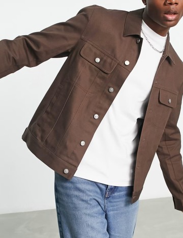 Jachetă De Blugi ASOS, maro