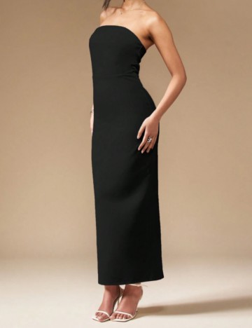 Rochie maxi Shein Missguided, negru