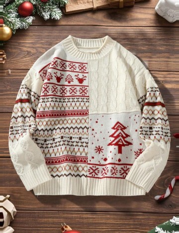 Pulover Shein, mix culori