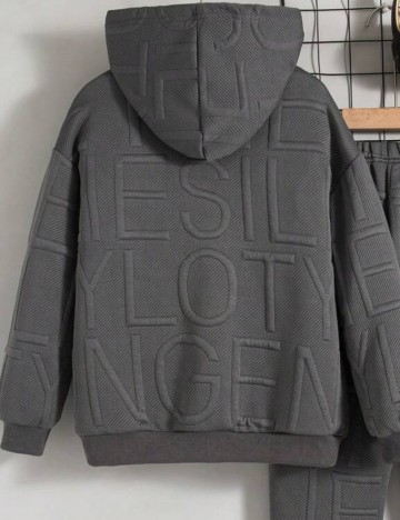 Hanorac Cu Fermoar Shein, gri