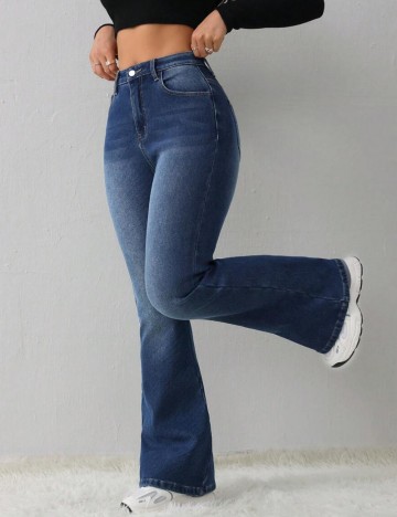 Jeans Shein, albastru