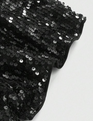 Pantaloni scurți Shein Romwe, negru