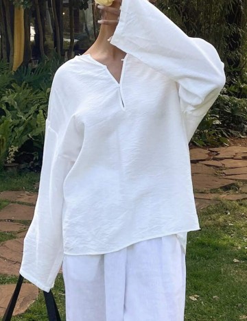 Cămașă Shein, alb