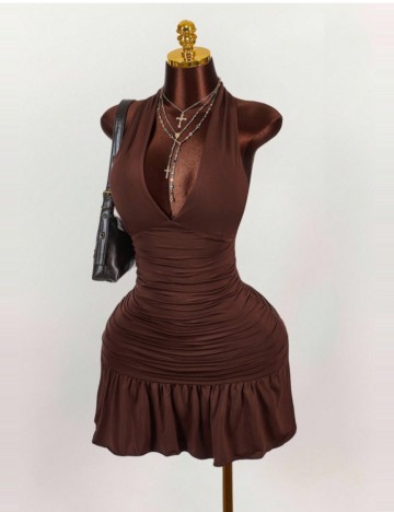 Rochie mini Shein, maro