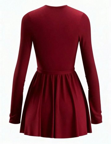 Rochie mini Shein, vișiniu