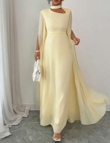 Rochie maxi Shein, galben