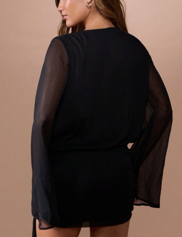 Rochie mini Shein Missguided, negru