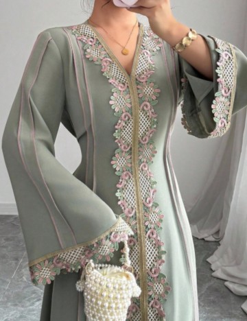 Rochie maxi Shein, verde