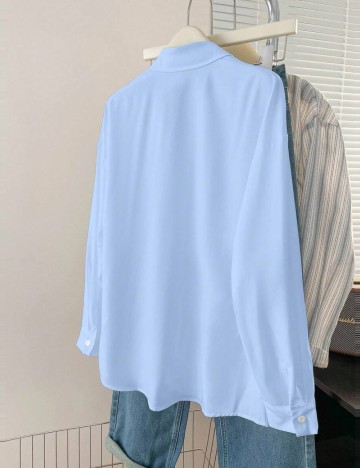 Cămașă Shein, albastru