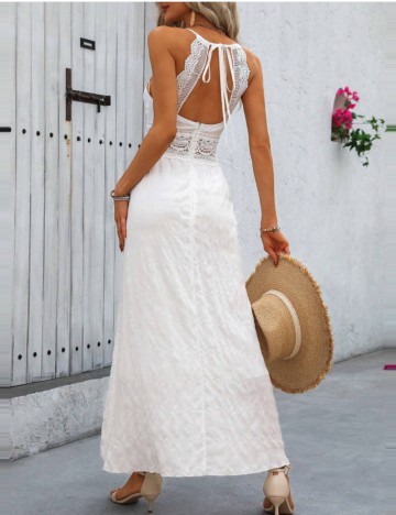 Rochie maxi Shein, alb