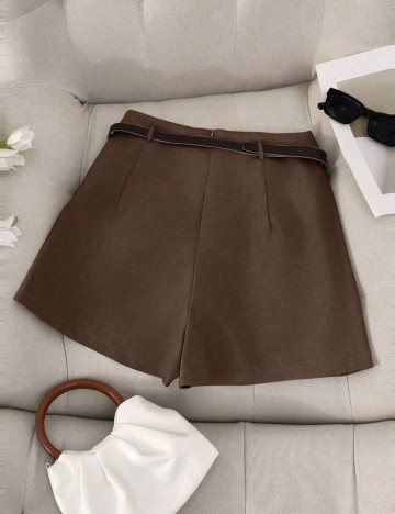 Fustă Pantalon Shein, maro