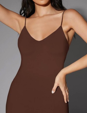 Rochie midi Shein, maro