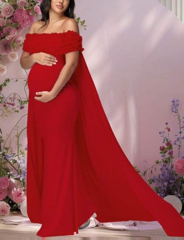 Rochie de ocazie Shein, roșu