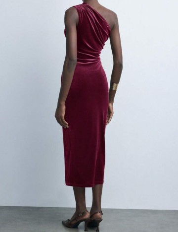 Rochie midi Shein, vișiniu