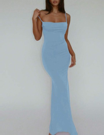 Rochie maxi Shein, albastru