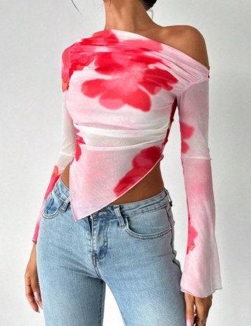 Bluză Shein, mix culori