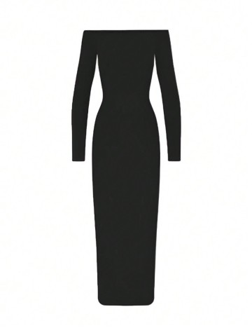 Rochie maxi Shein, negru