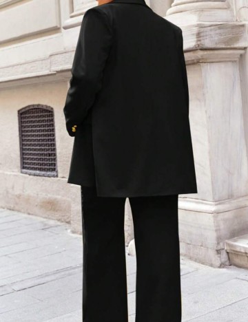 Sacou Shein Curve+, negru