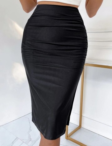 Fustă midi Shein, negru