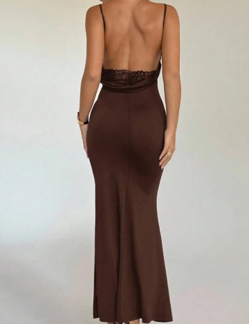 Rochie maxi Shein, maro