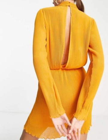 Rochie mini ASOS, portocaliu
