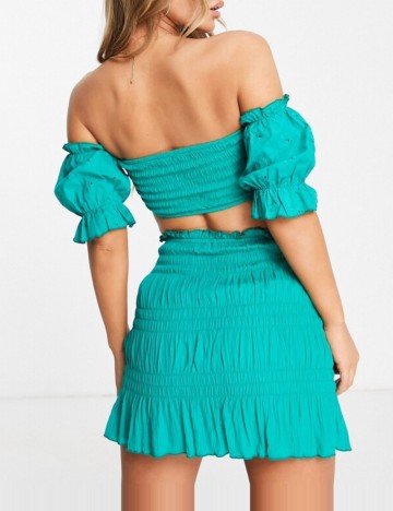 Fustă mini ASOS, verde