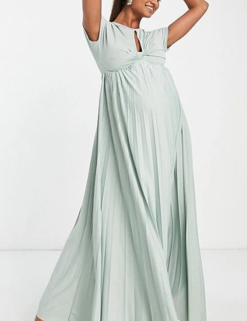 Rochie maxi ASOS, verde